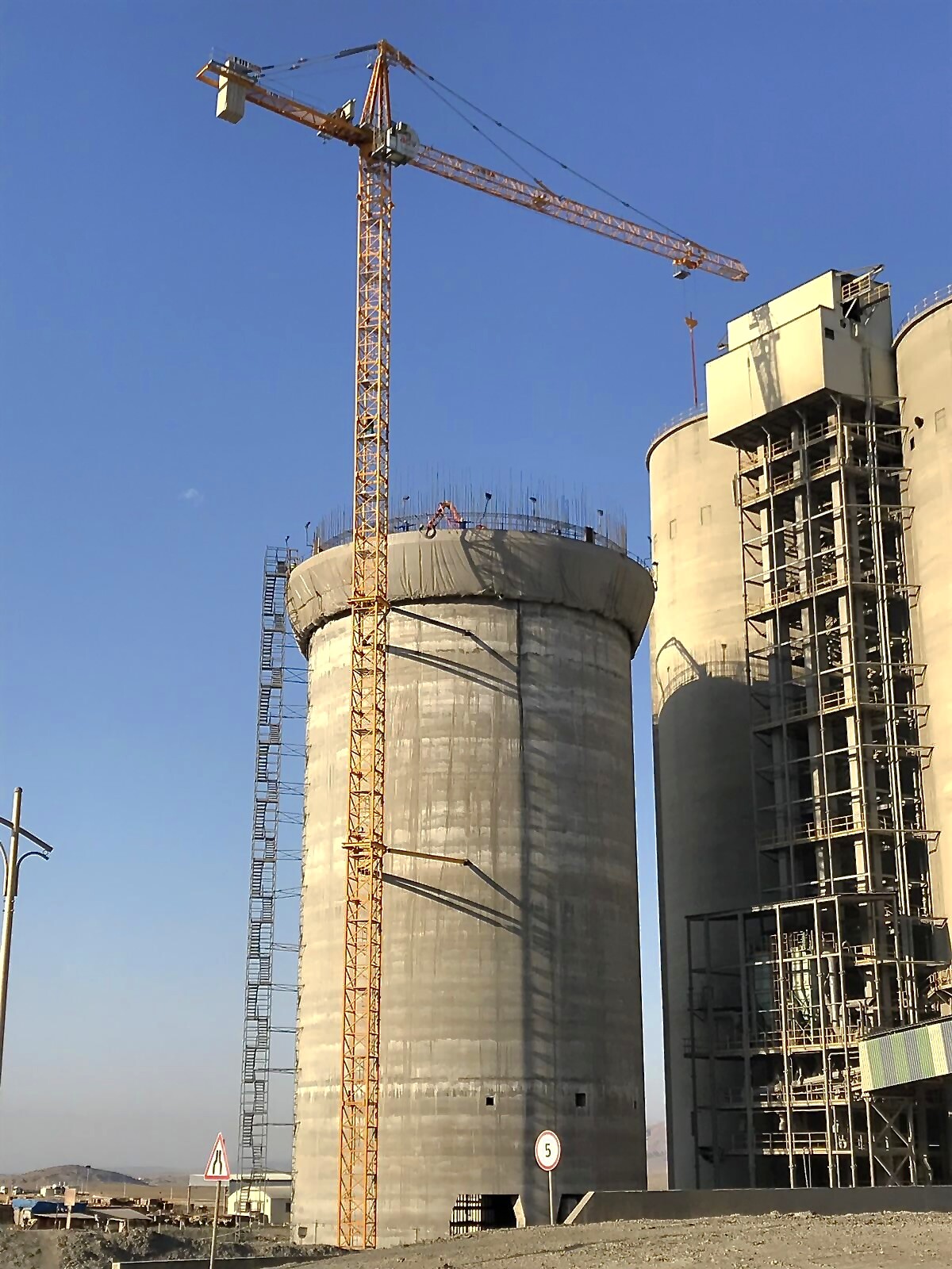 Norm Cement – Многоячейковый силос и сооружения в Bakü