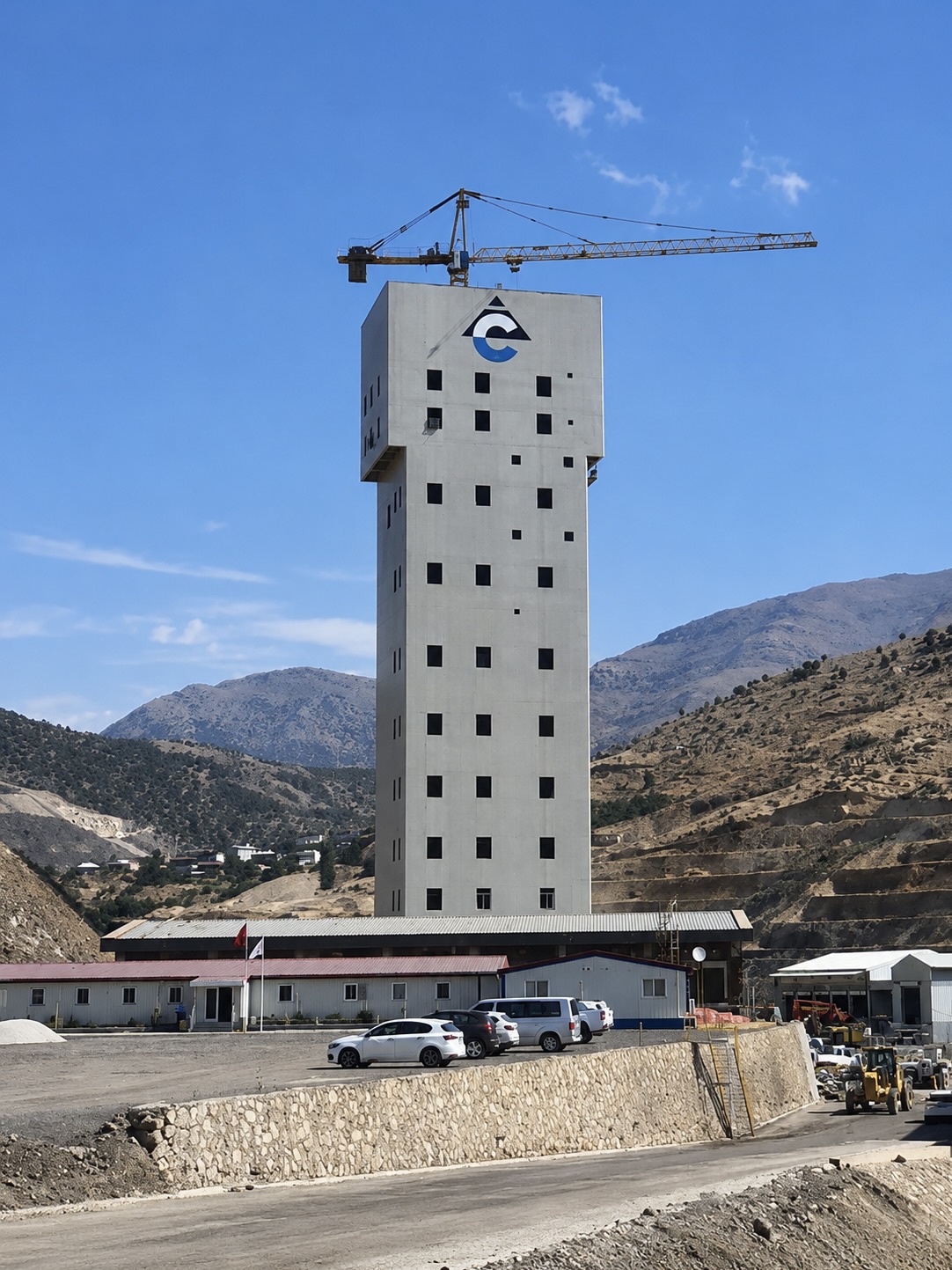 Eti Bakır – Отгрузочная башня в Siirt Madenköy