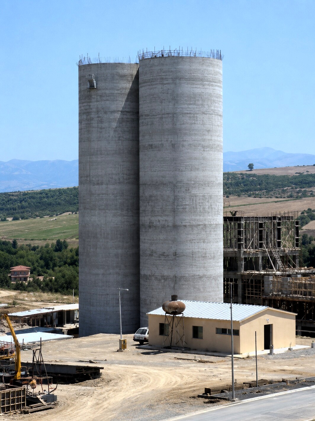 Yibitaş – Lafarge Samsun Цементный завод – Силосы и упаковочная установка